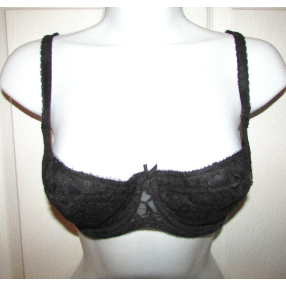 WonderBra Black Lace Underwire Bra 1190 - 36C